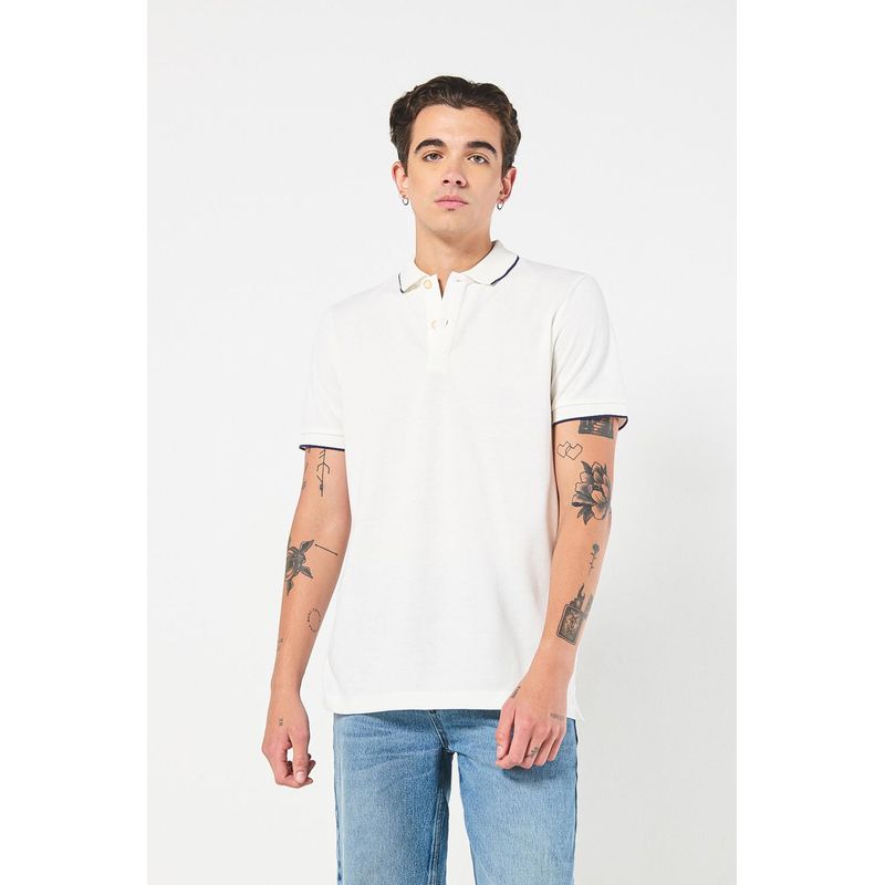 KOAJ - KOAJ Camiseta Polo unicolor con cuello y puños tejido HOMBRE