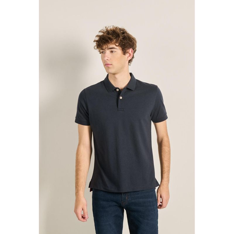 KOAJ - KOAJ Camiseta Polo unicolor con cuello y puños tejido HOMBRE