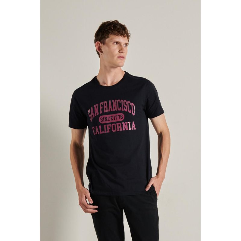 KOAJ - KOAJ Camiseta para hombre en tono unicolor cuenta con manga  Hombre