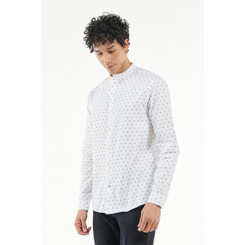KOAJ - KOAJ Camisa unicolor con cuello nerú para hombre, elaborada en HOMBRE