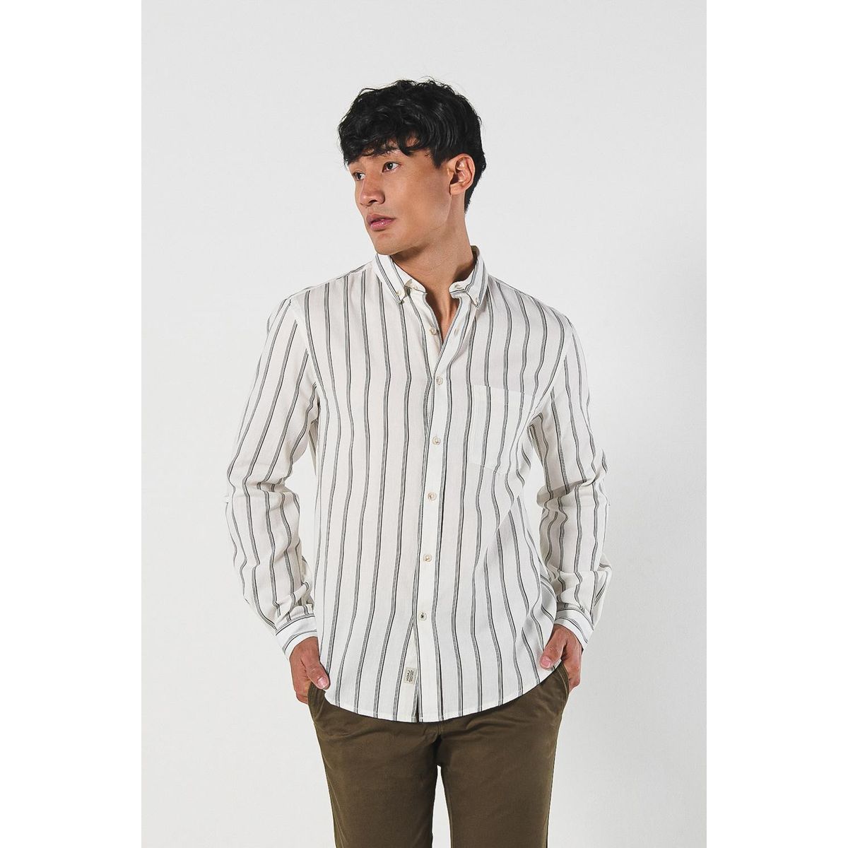 KOAJ - KOAJ Camisa manga larga en slim fit Hombre