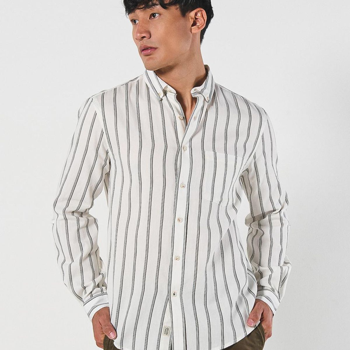 KOAJ - KOAJ Camisa manga larga en slim fit Hombre