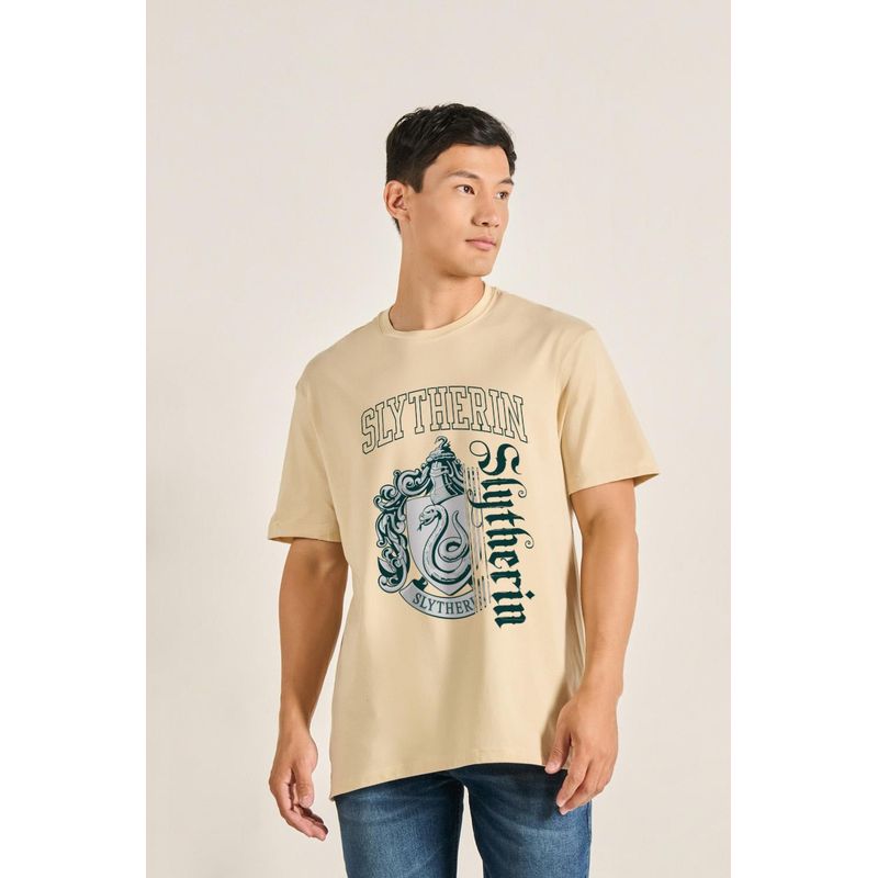 KOAJ - KOAJ Camiseta para hombre en tono unicolor, elaborada en tel Hombre