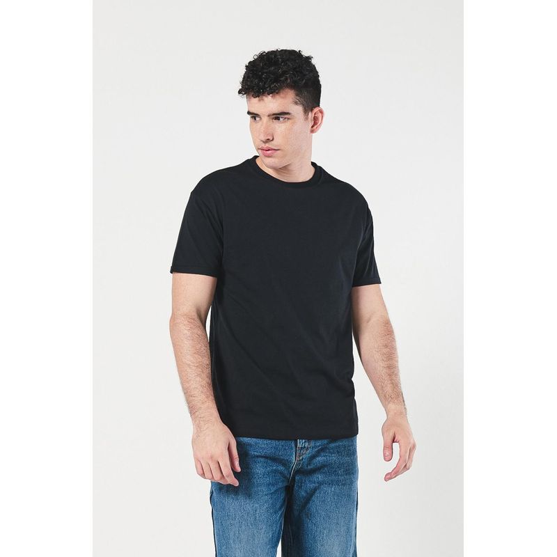 KOAJ - KOAJ Camiseta en algodón manga corta unicolor para hombre, dob HOMBRE
