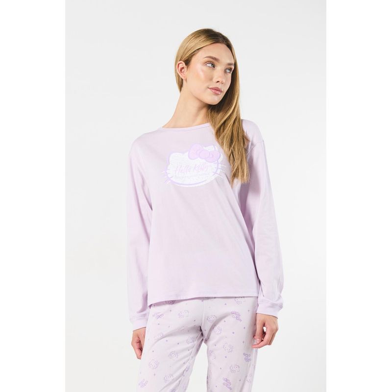 KOAJ - KOAJ Camiseta para mujer cuello redondo manga larga, hombro ro MUJER
