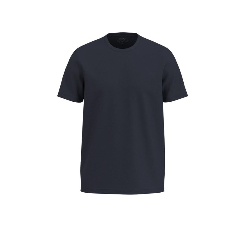 KOAJ - KOAJ Camiseta cuello redondo unicolor en algodÃ³n con manga HOMBRE