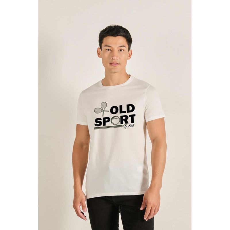 KOAJ - KOAJ Camiseta cuello redondo unicolor para hombre, elaborada Hombre