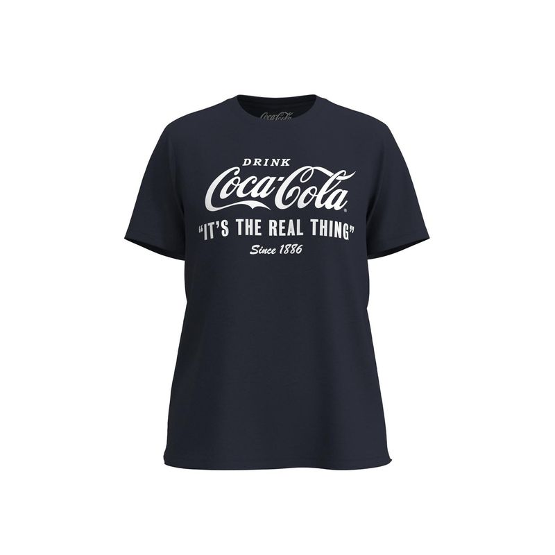 KOAJ - KOAJ Camiseta en algodÃ³n cuello redondo unicolor con diseÃ± MUJER
