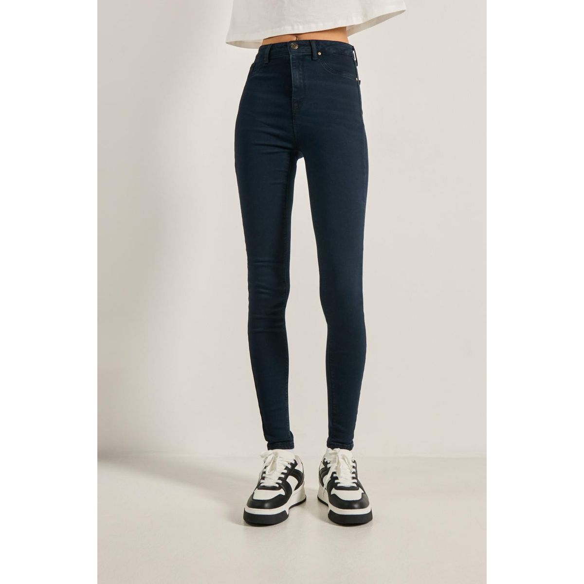 KOAJ - KOAJ Jean jegging super alto Mujer