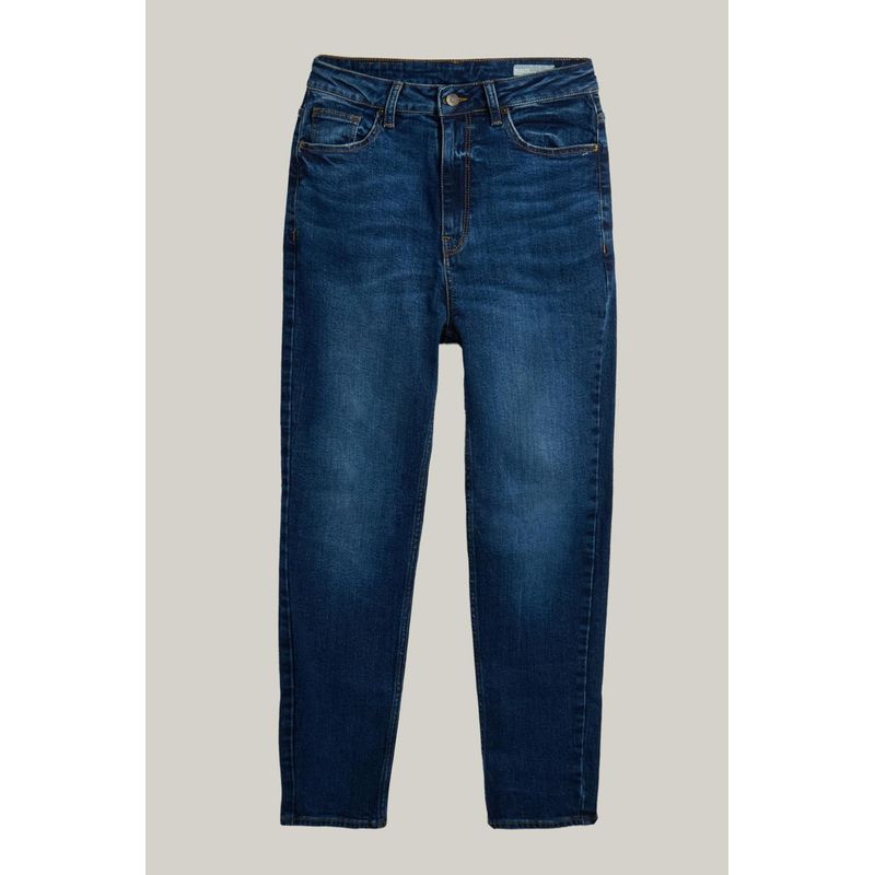 KOAJ - KOAJ Jean mom fit tiro super alto MUJER