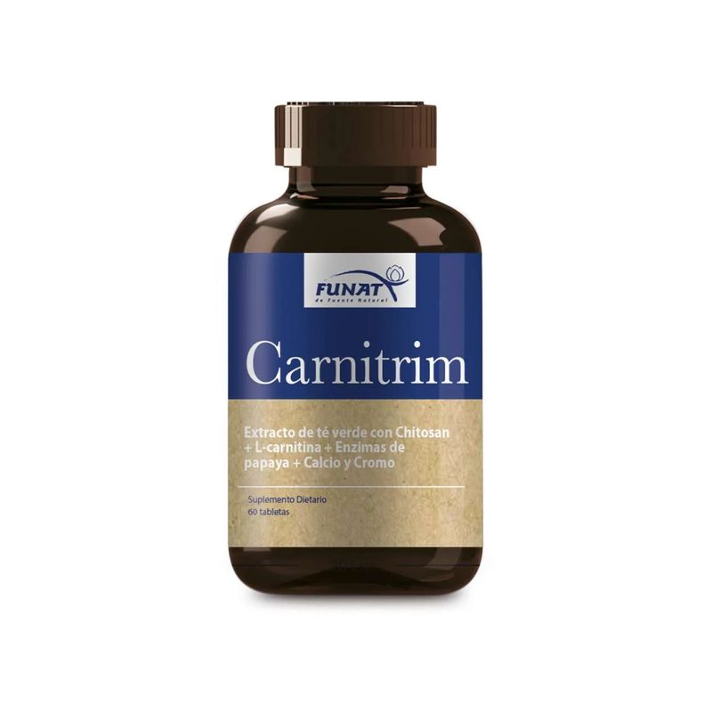 FUNAT - Carnitrim con extractos de té verde x 60 tabs