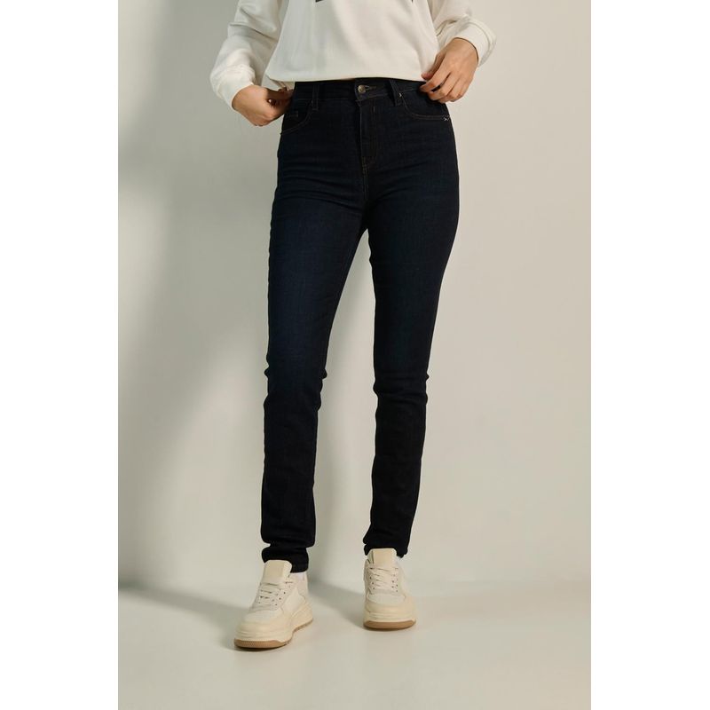 KOAJ - KOAJ Jean jegging azul intenso ajustado con costuras y tiro