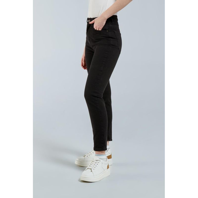 KOAJ - KOAJ Jean mom fit tiro super alto MUJER