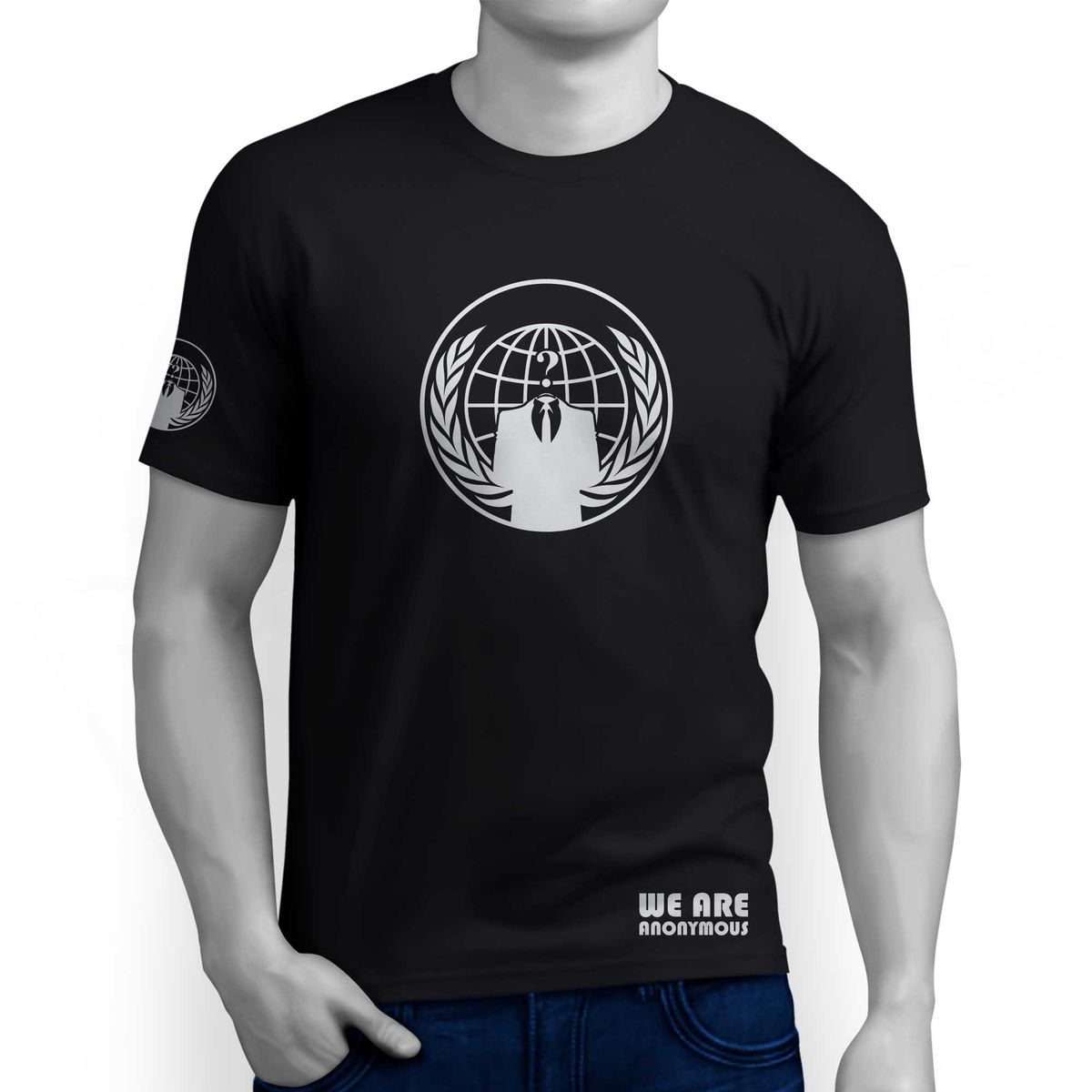 ARITEX - Camiseta Anonymous - Conspiración Hack Free