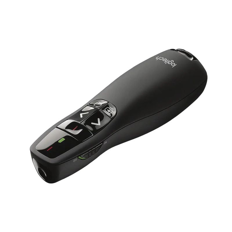 LOGITECH - Señalador Y Presentador Laser Negro R400 497356
