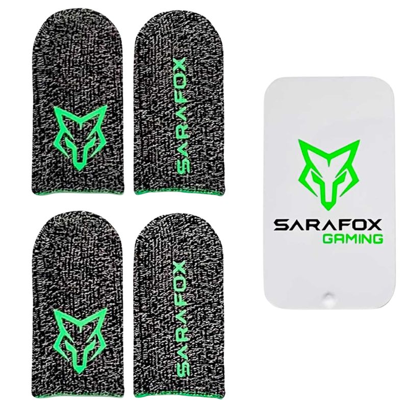 GENERICO - Dedales Sarafox Pro 4 Piezas En Hilo De Plata V9 Versión 3