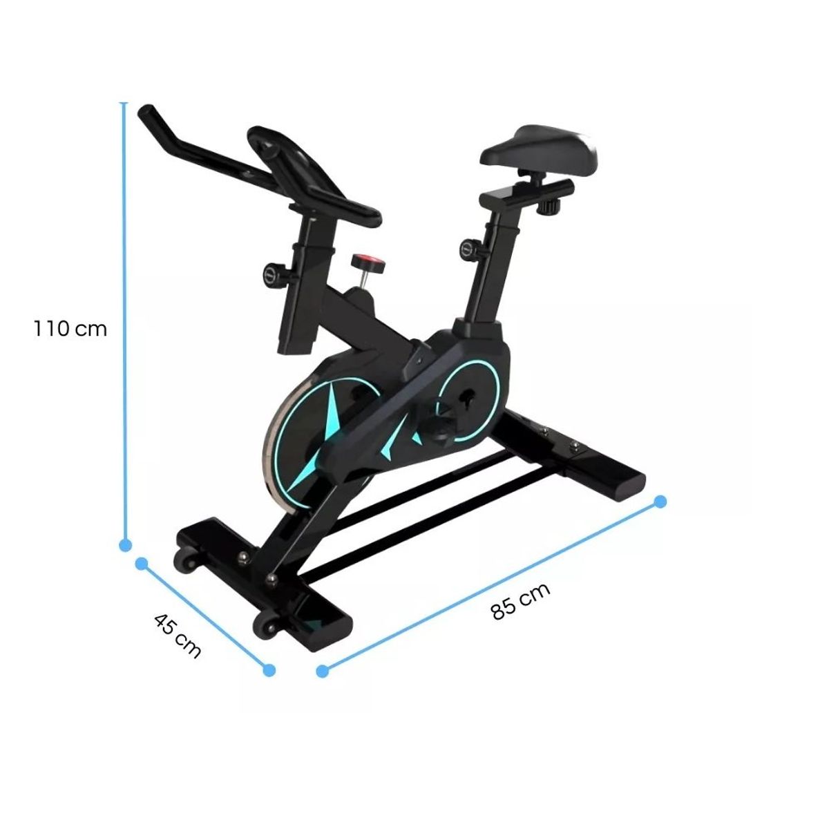 GENERICO - Bicicleta Estatica Spinning Silenciosa  Obsequio..