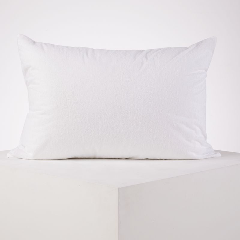 DISTRIHOGAR - Protector de Almohada (+) Plus Terry Impermeable 50 x70
