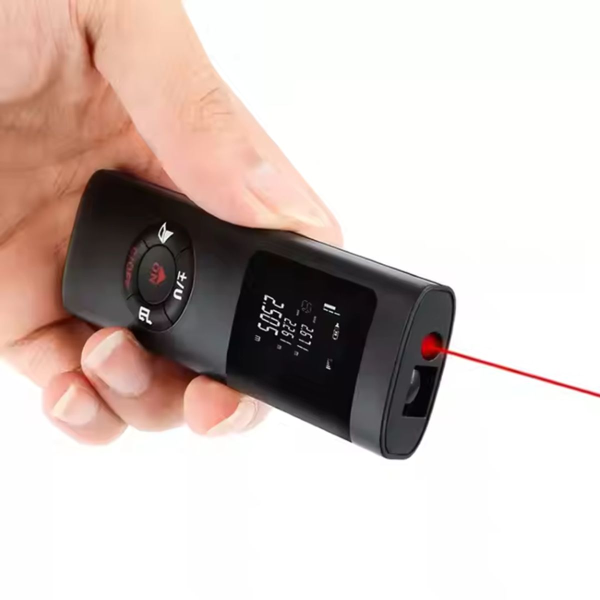 GENERICO - Medidor Qhome De Distancia Láser 40m Metro Láserrecargable