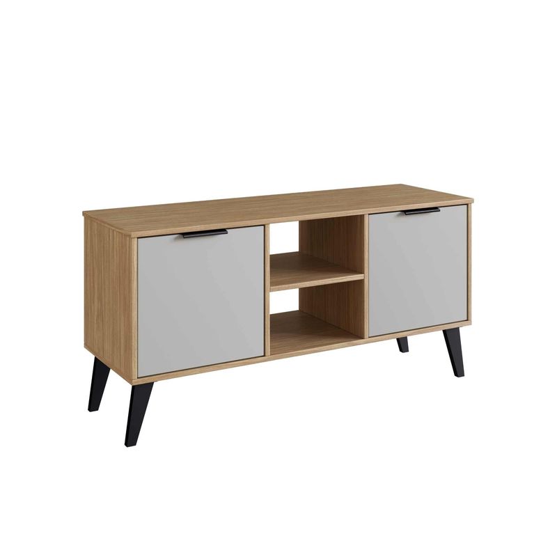MULTIMUEBLES - RACK PARA TV 50 NOGAL BLANCO 851 MULTIMUEBLES