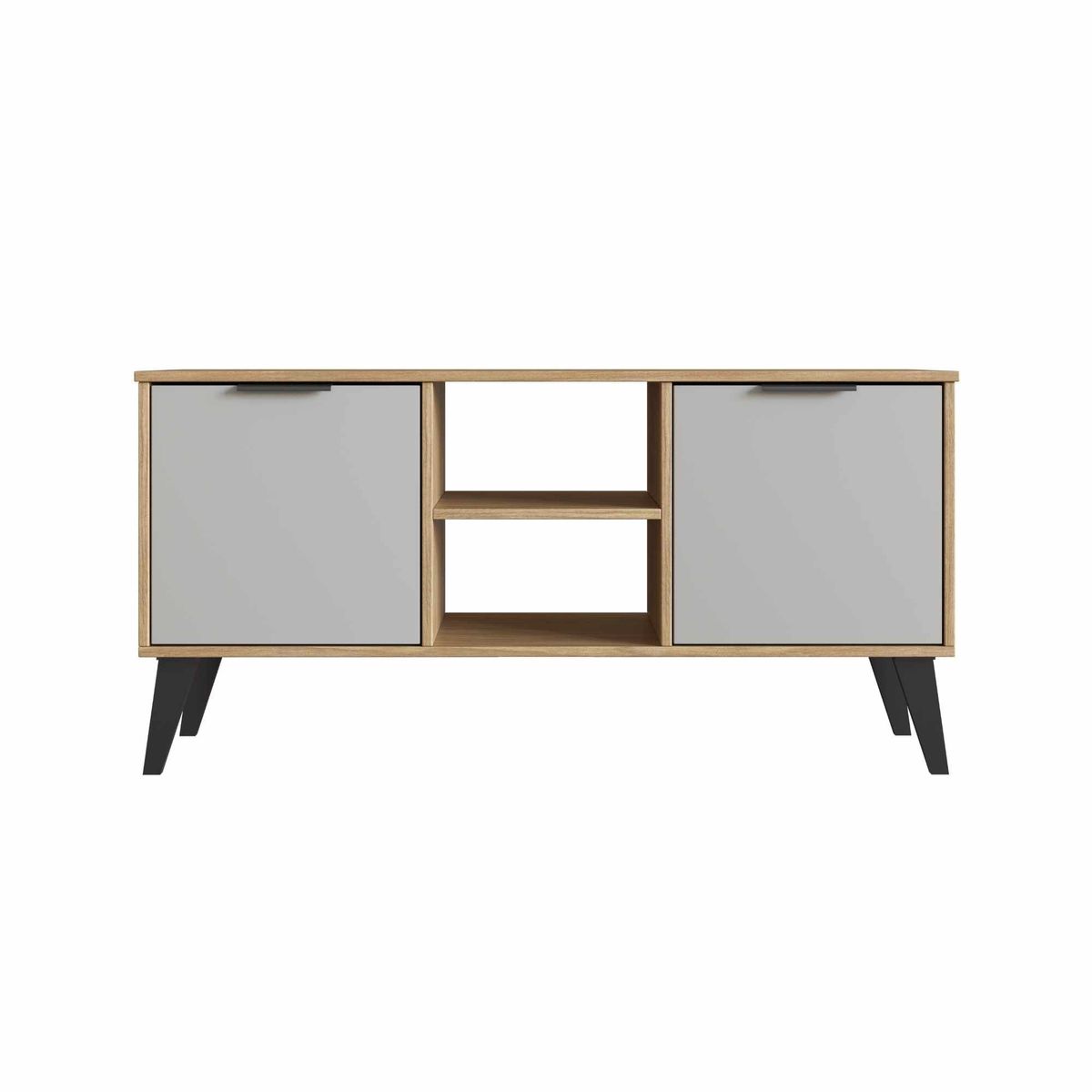 MULTIMUEBLES - RACK PARA TV 50 NOGAL BLANCO 851 MULTIMUEBLES