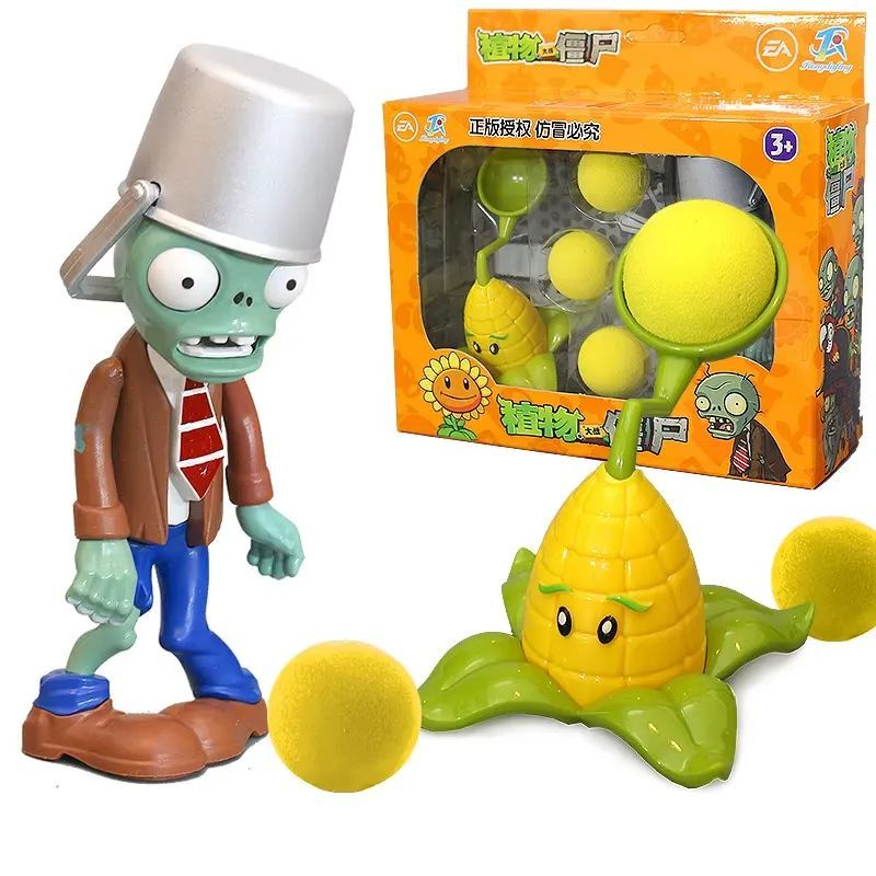 GENERICO - Figuras Plantas Vs Zombies  Mazorca