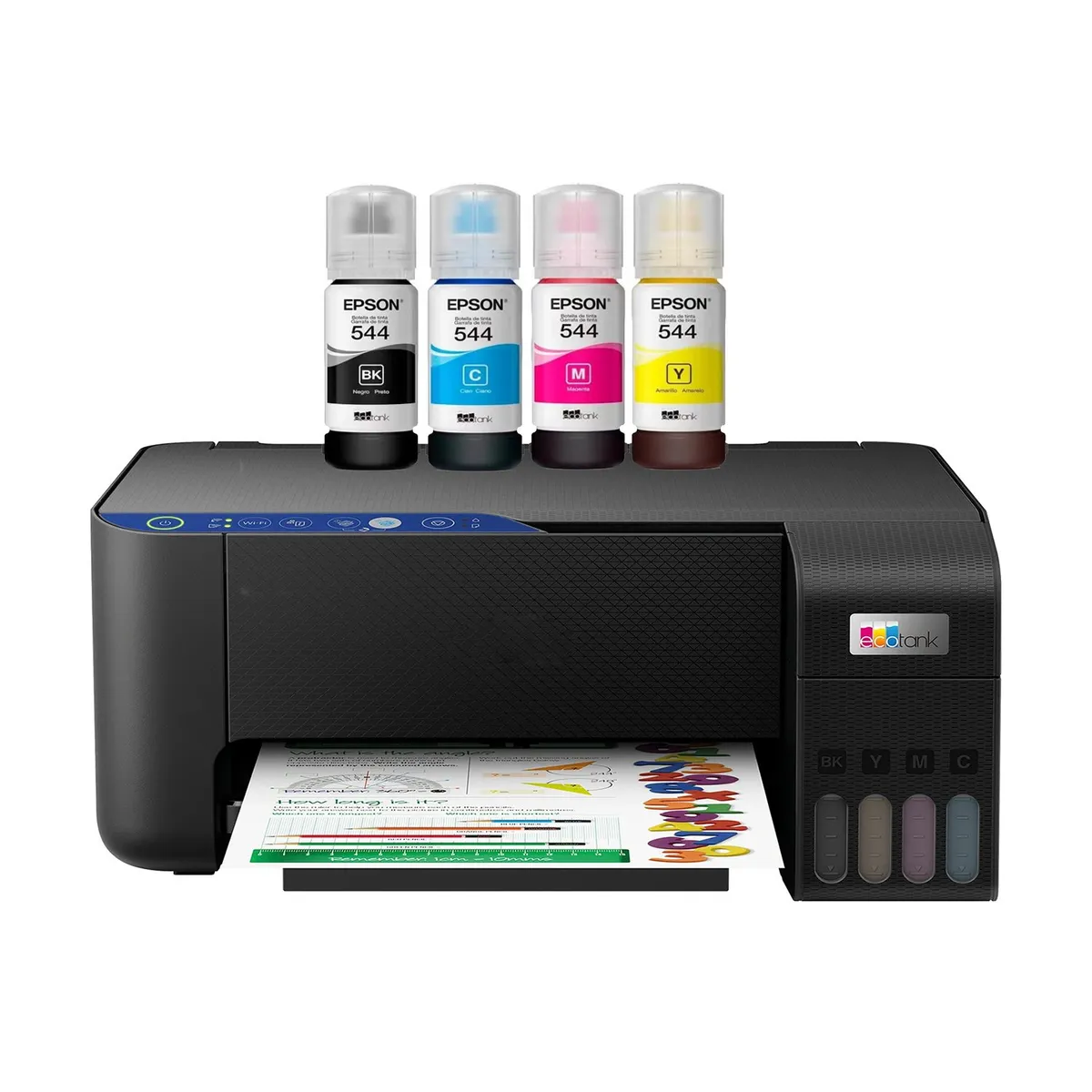 EPSON - Impresora multifuncional 3 en 1 Epson EcoTank L3251 Negra