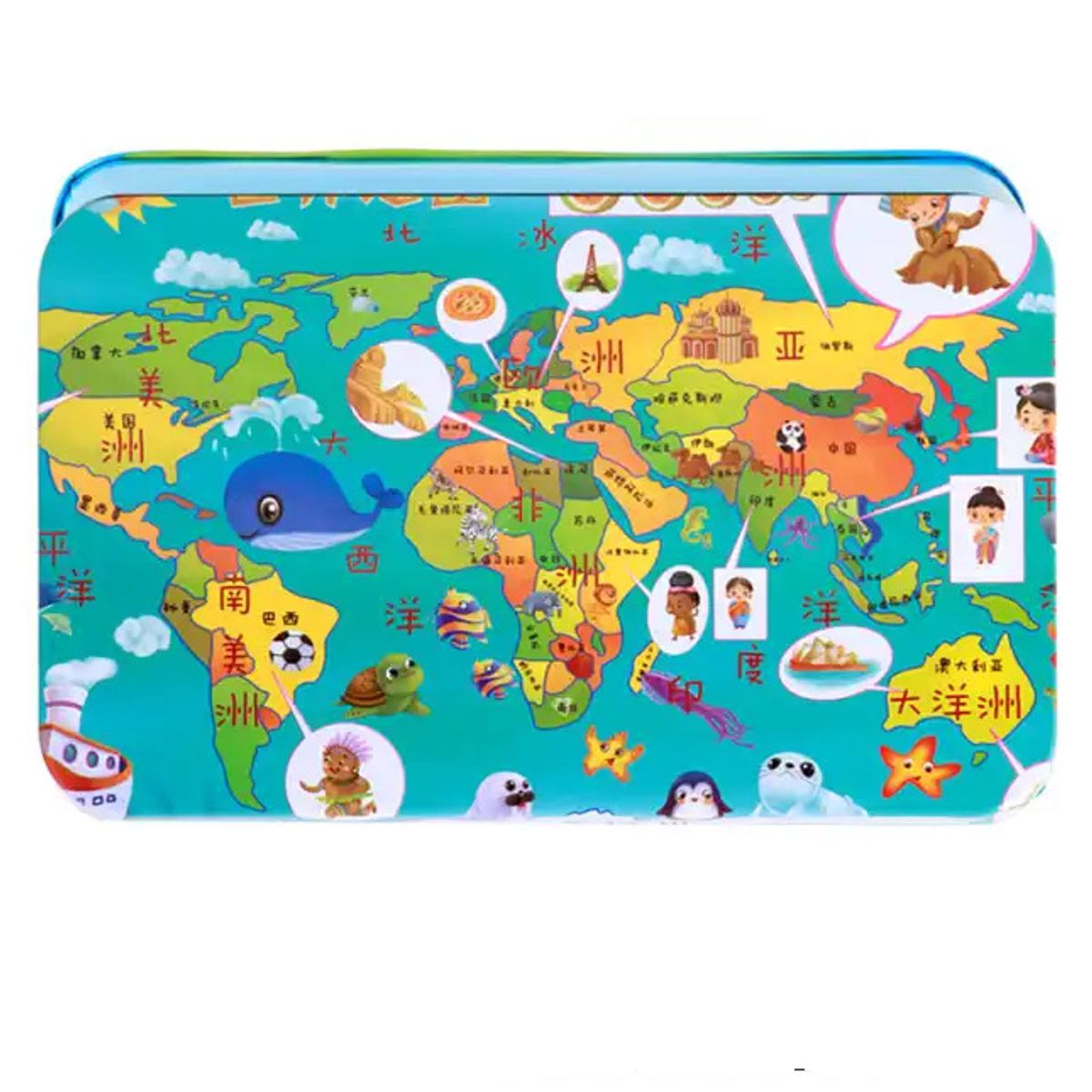 AGUGU STORE - Rompecabezas Infantil de Madera para niños 200 piezas