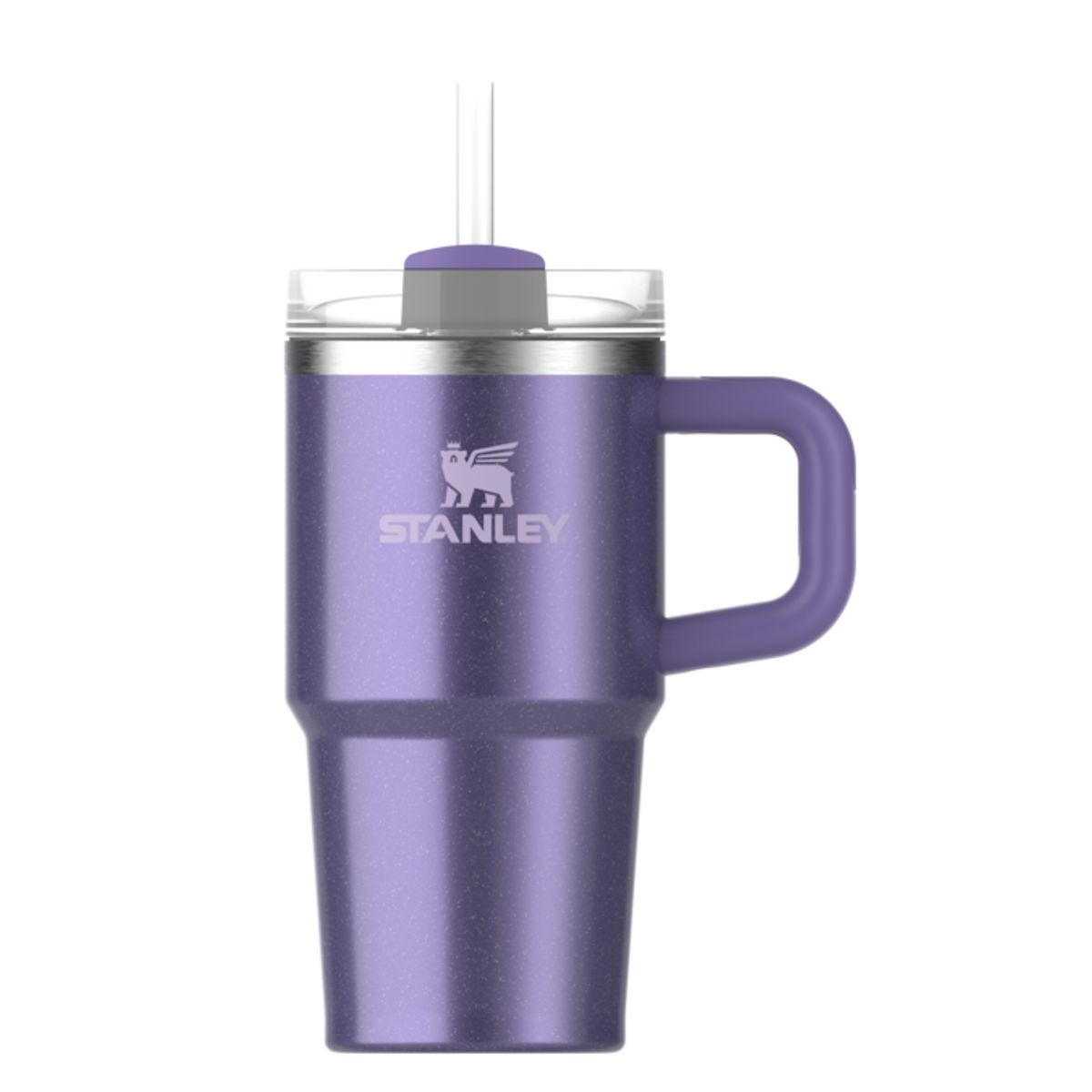 STANLEY - Termo Stanley Quencher Tumbler con manija 20oz 591ml Dahlia Shimmer