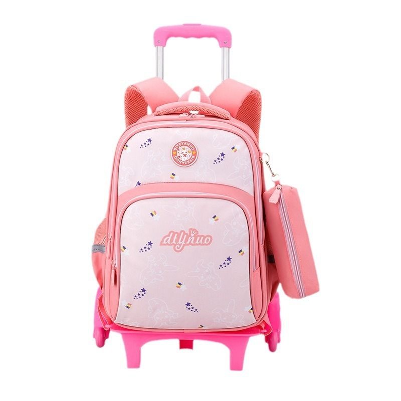 AGUGU STORE - Morral Mochila Escolar Infantil con ruedas + Cartuchera