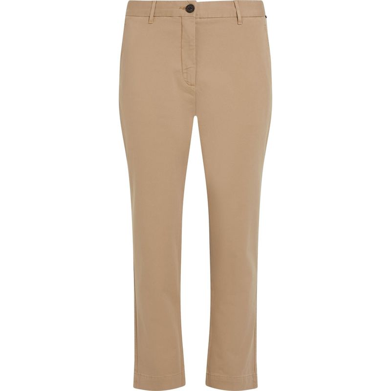 TOMMY HILFIGER - Pantalón beige stretch chino de corte slim Tommy Hilfiger