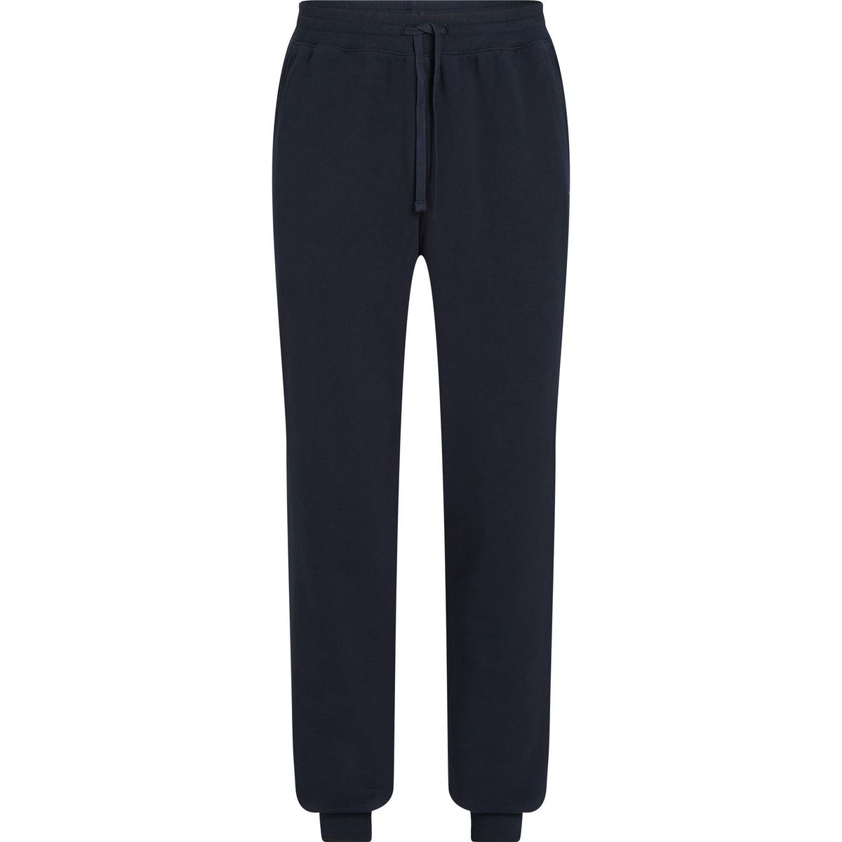 TOMMY HILFIGER - Joggers azul de felpa con bajo elástico Tommy Hilfiger