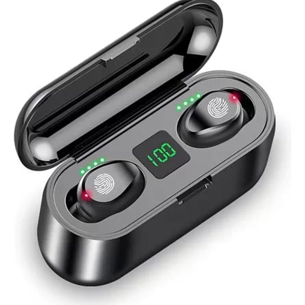 SKY - Audífonos Manos Libres Bluetooth F9 Táctiles Con Función Power Bank No Generico