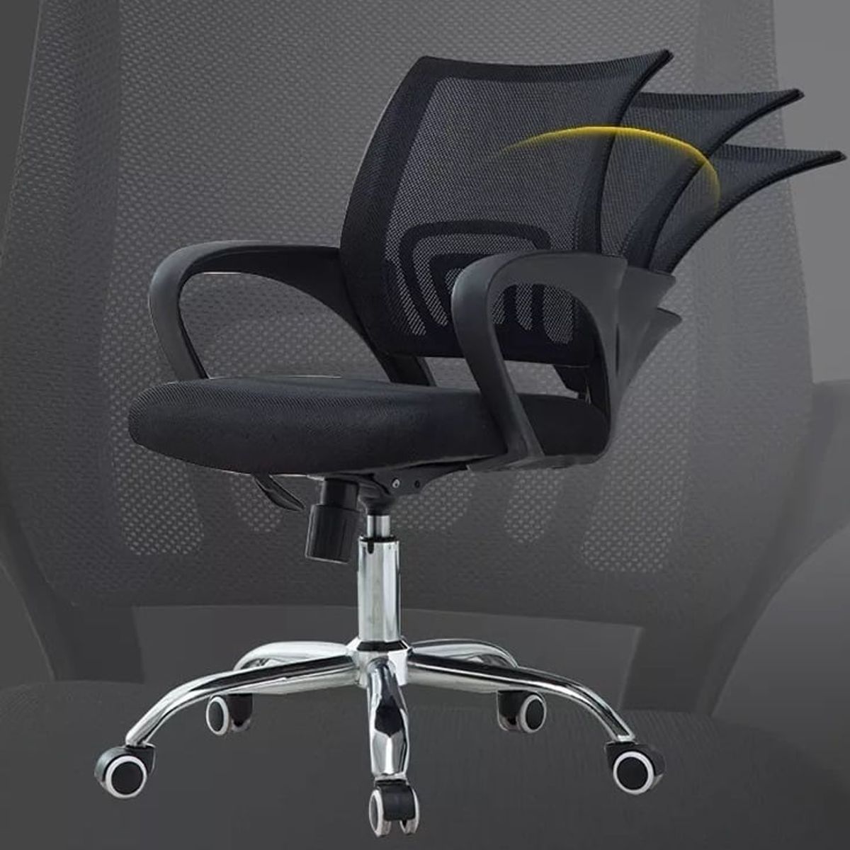 GENERICO - Silla Ejecutiva Ergonómica Reclinable Con Espaldar Grande