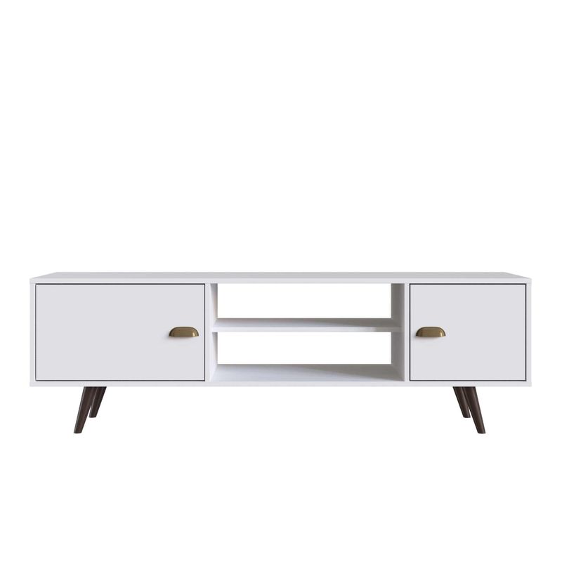 MULTIMUEBLES - RACK TV 60 PULGADAS BLANCO 724 MULTIMUEBLES