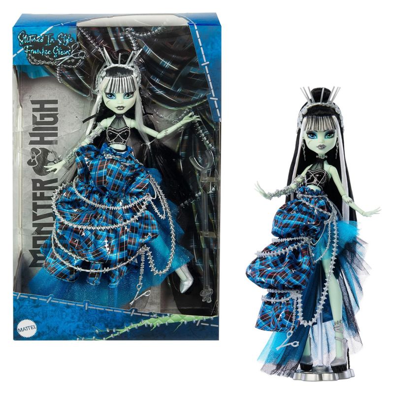 MONSTER HIGH - Muñeca Monster High Frankie Stein Con Accesorios