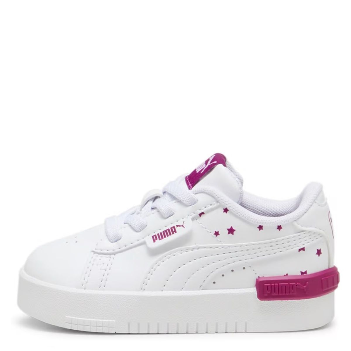 PUMA - TENIS PUMA BEBE 2JADA STARS AC 398084-01 BLANCO FUCSIA