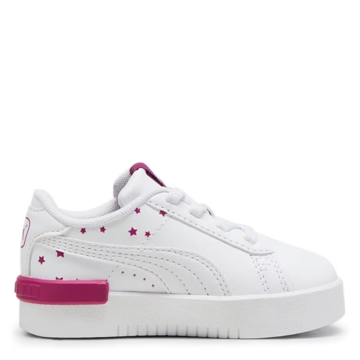 PUMA - TENIS PUMA BEBE 2JADA STARS AC 398084-01 BLANCO FUCSIA