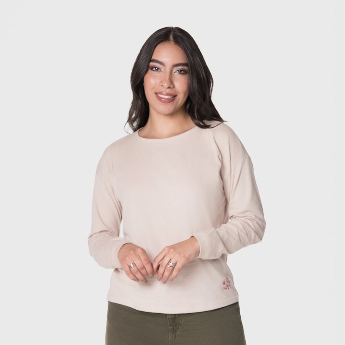 LEC LEE - Camiseta Manga Larga para Mujer Lec Lee