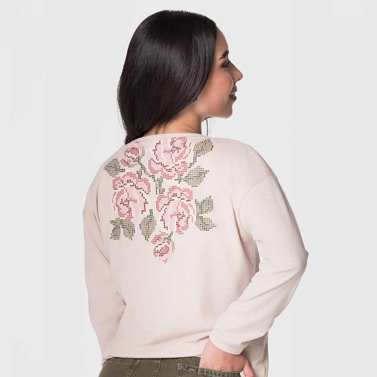 LEC LEE - Camiseta Manga Larga para Mujer Lec Lee