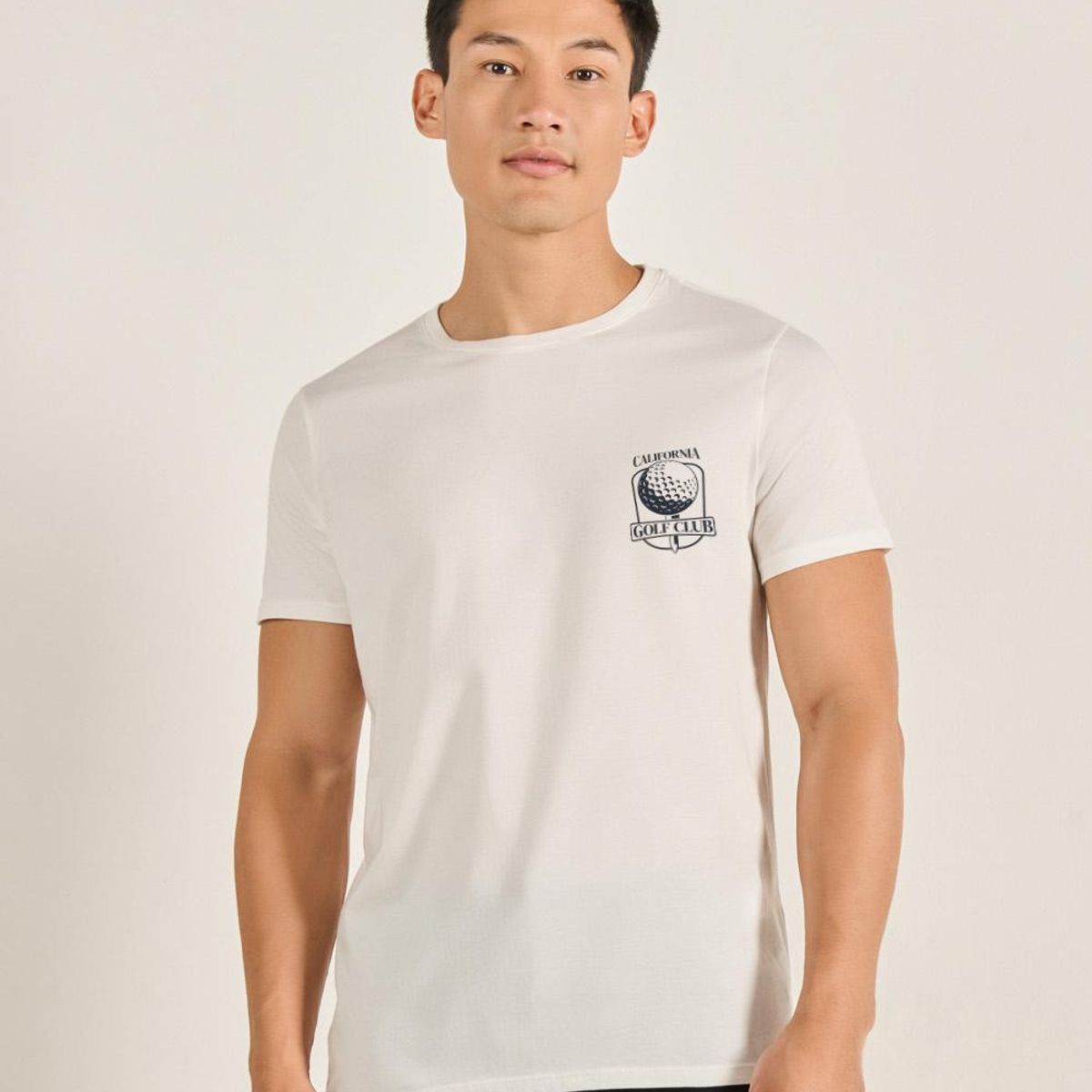 KOAJ - KOAJ Camiseta para hombre cuello redondo unicolor, confeccio Hombre