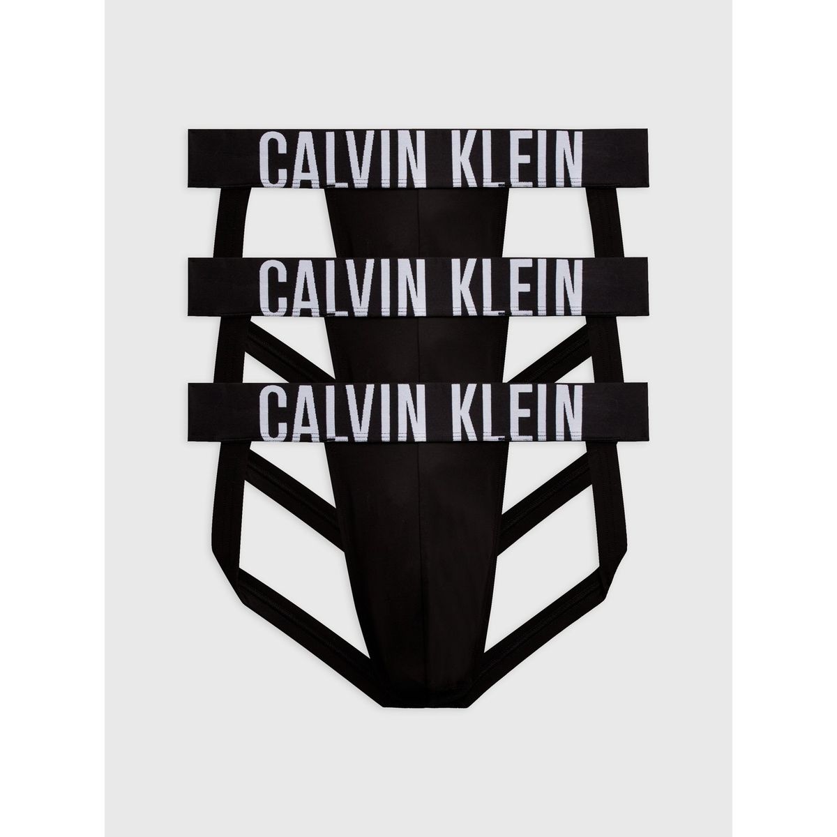 CALVIN KLEIN - Pack negro de 3 suspensorios - Intense Power Calvin Klein