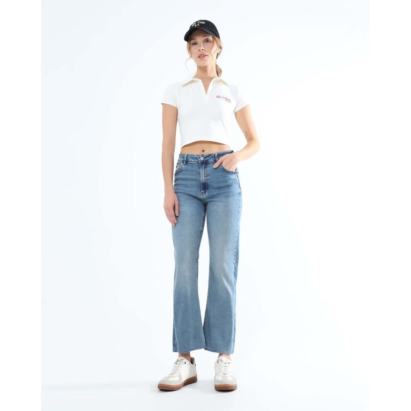 SEVEN SEVEN - Jean Para Mujer Flare Color Azul  Marca Seven Seven #28160855