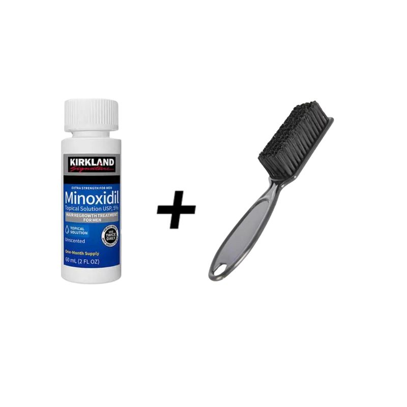 SIGNATURE - Minoxidil Kirkland 5% 1botella + peine fade