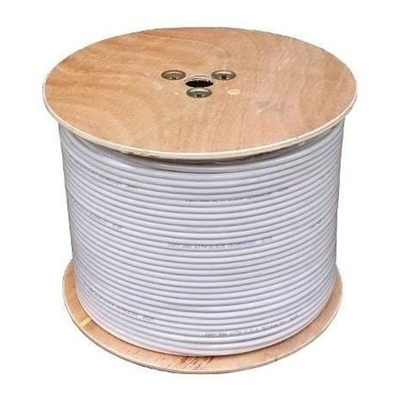 MIOKEE - CABLE UTP 6 USO INTERIOR 100% COBRE PVC CARRETE 100 METROS