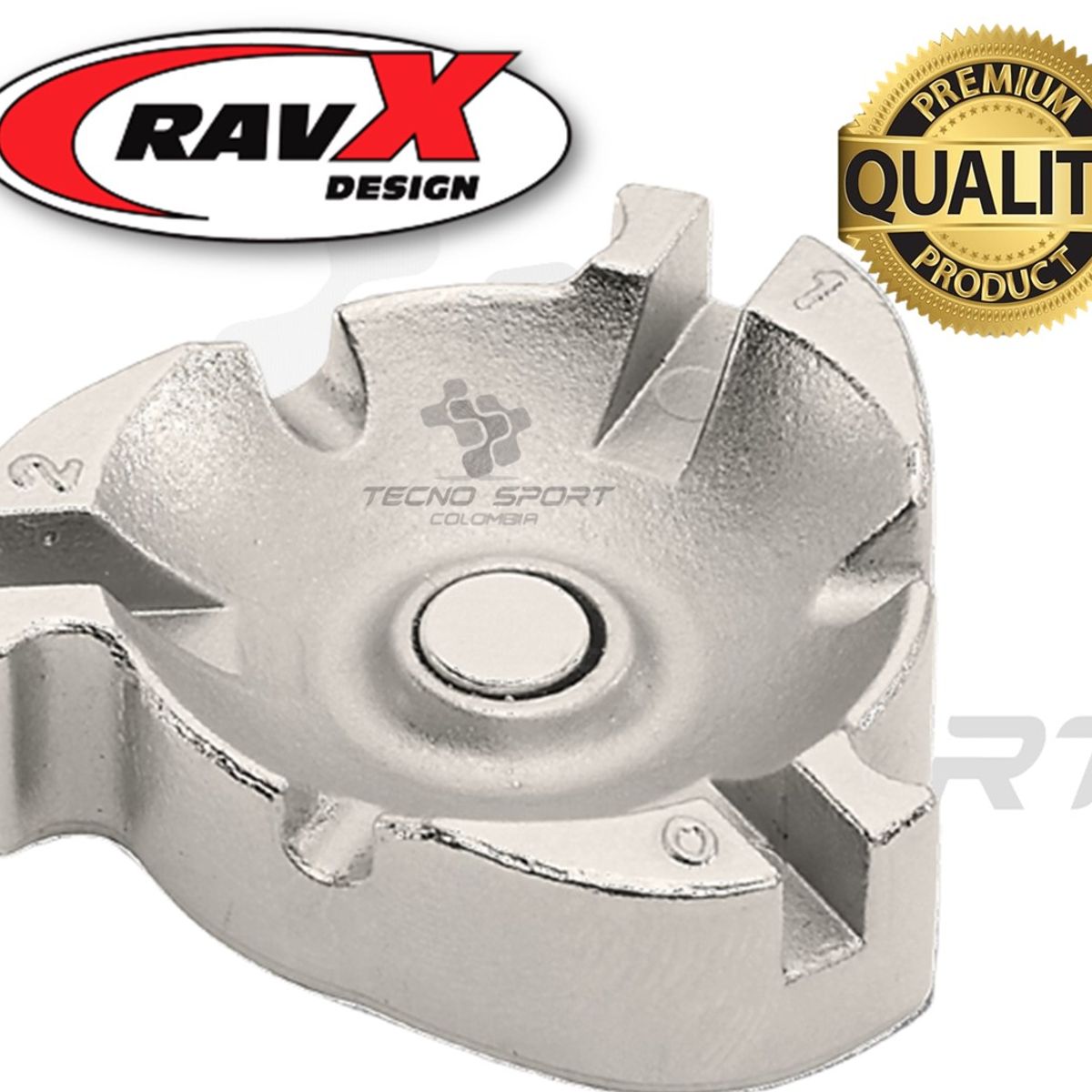 GENERICO - Herramienta Llave Ajustar Radio Bicicleta Ravx Profesional