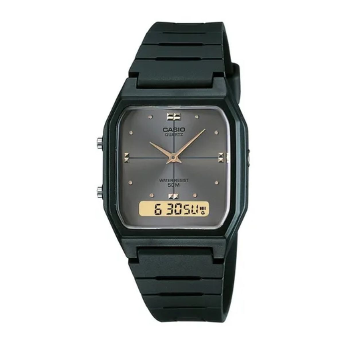 CASIO - Reloj Casio Unisex Retro AW-48HE-8AVDF Negro