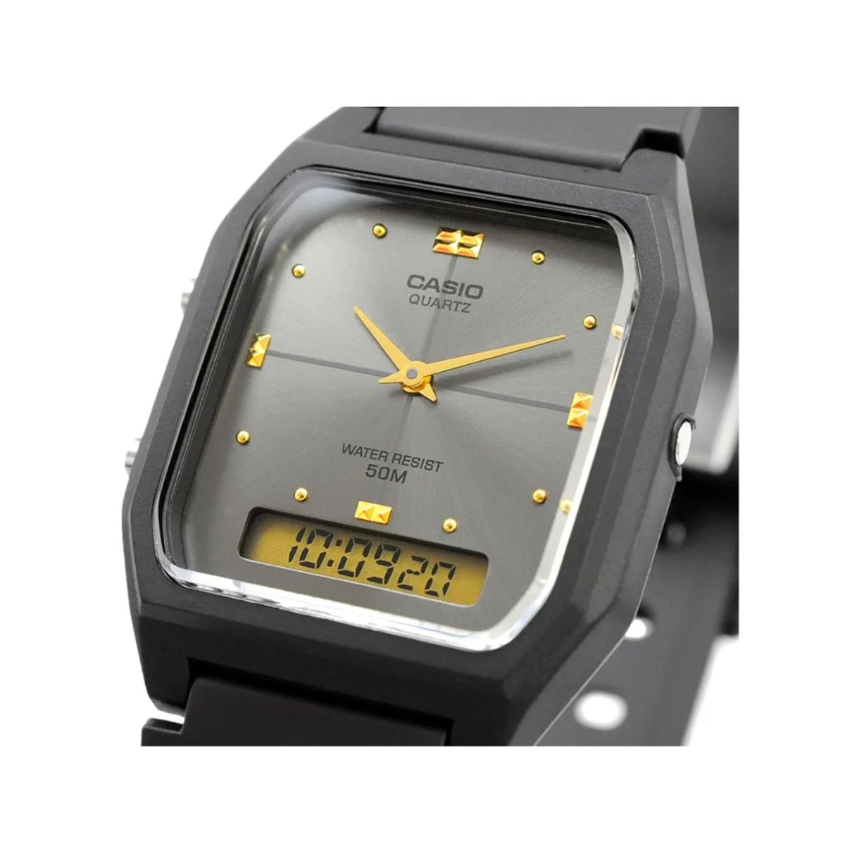 CASIO - Reloj Casio Unisex Retro AW-48HE-8AVDF Negro