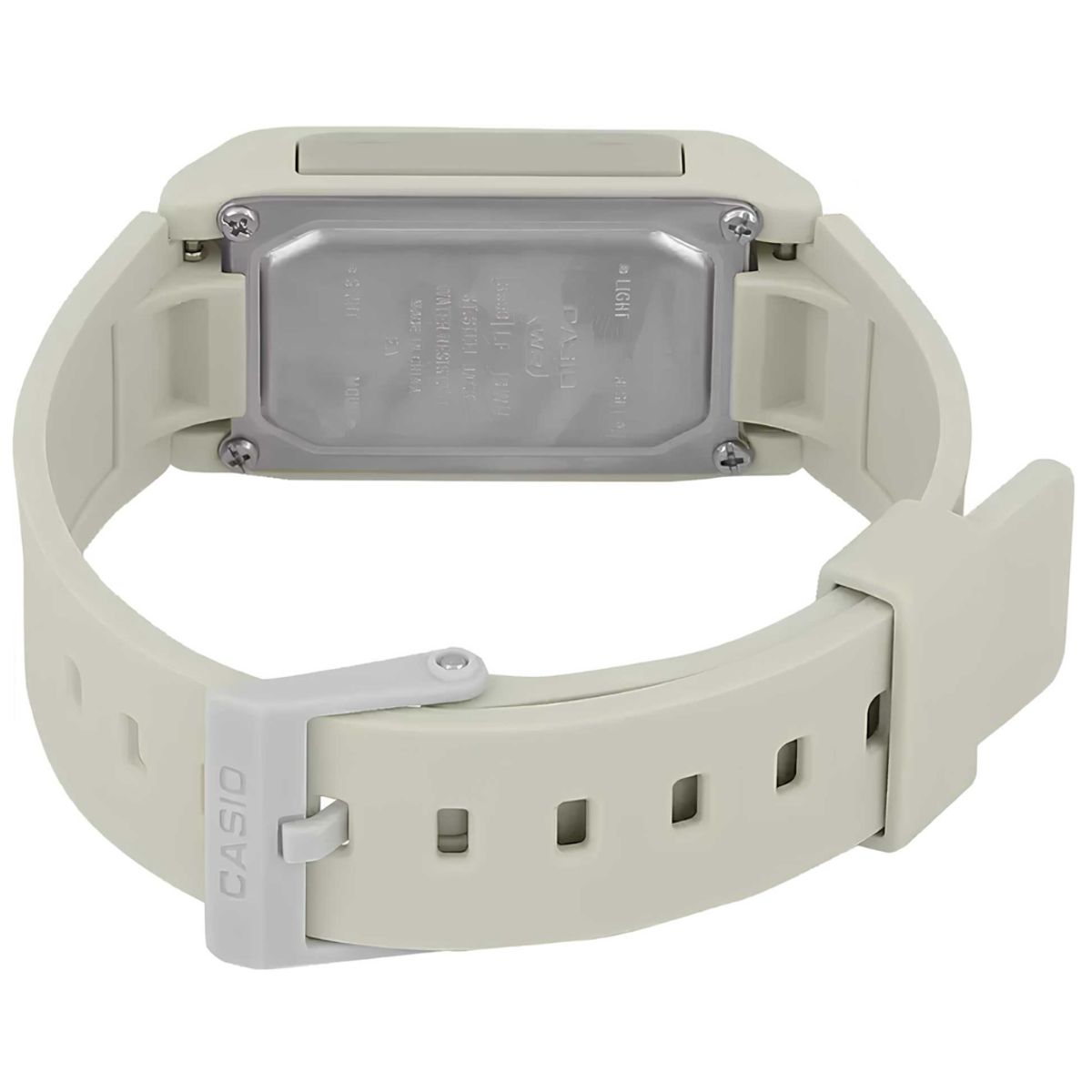 CASIO - Reloj Casio LF-10WH-8DF Deportivo Unisex - Blanco