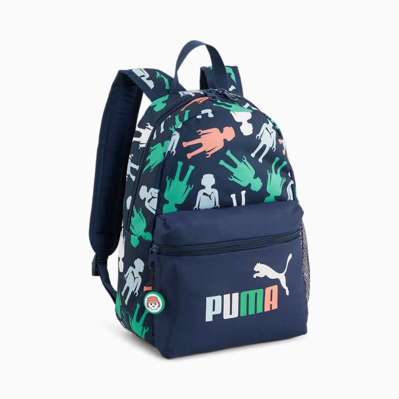 PUMA - MORRAL PUMA NIÑO X PLAYMOBIL 090664-01 AZUL 13LB
